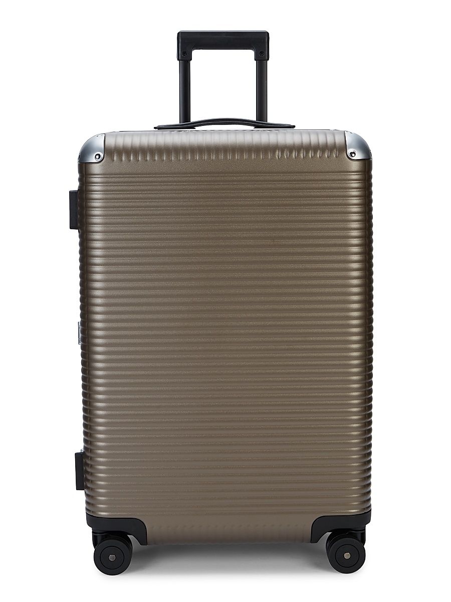 Men's Bank Light Check-In Spinner Suitcase - Matte Almond