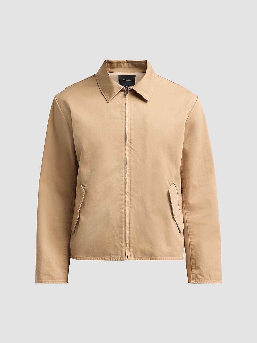 Vince Men's Brushed Twill Field Jacket - Carmelo - Size XXL