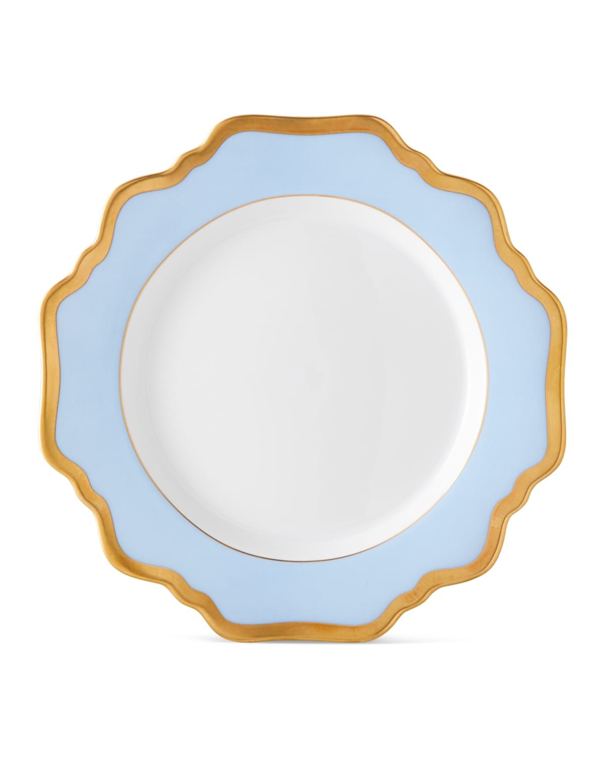 Sky Blue Rimmed Bread & Butter Plate