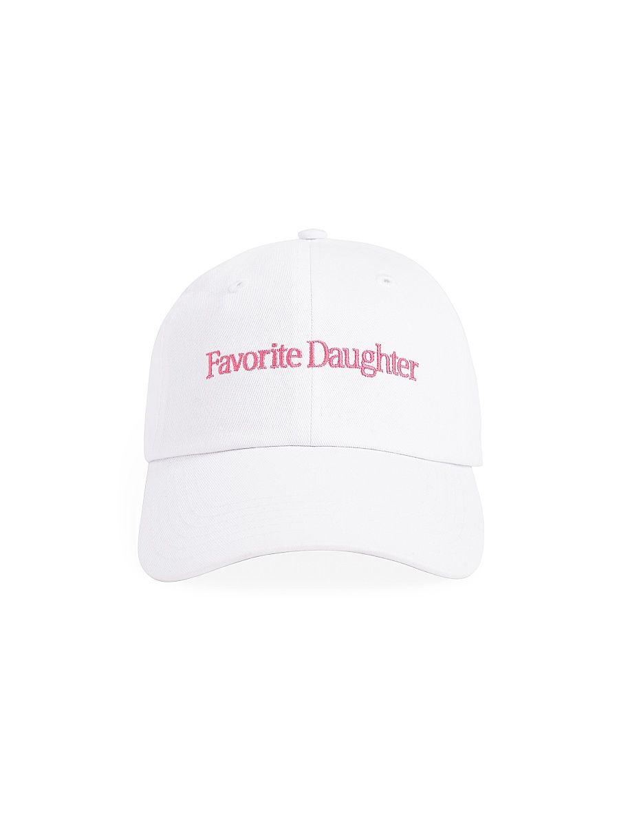 Women's Classic Logo Baseball Heart Hat - White Pink