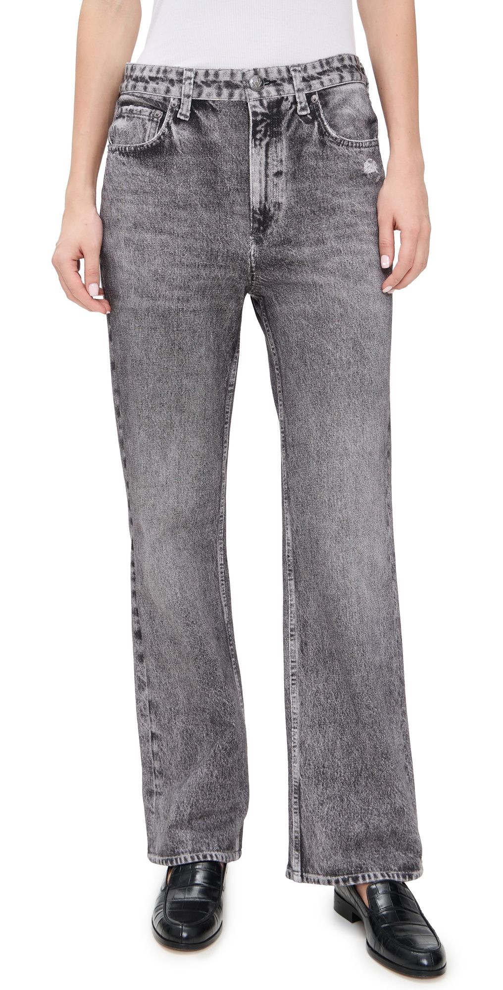 rag & bone Miramar Straight Sweatpants Raven 31