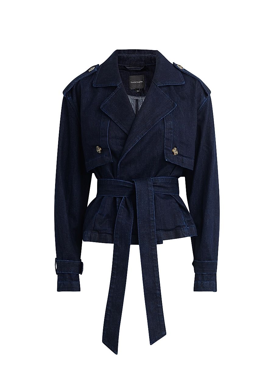 Women's The Cropped Charles Trench - Lisbon - Size Large