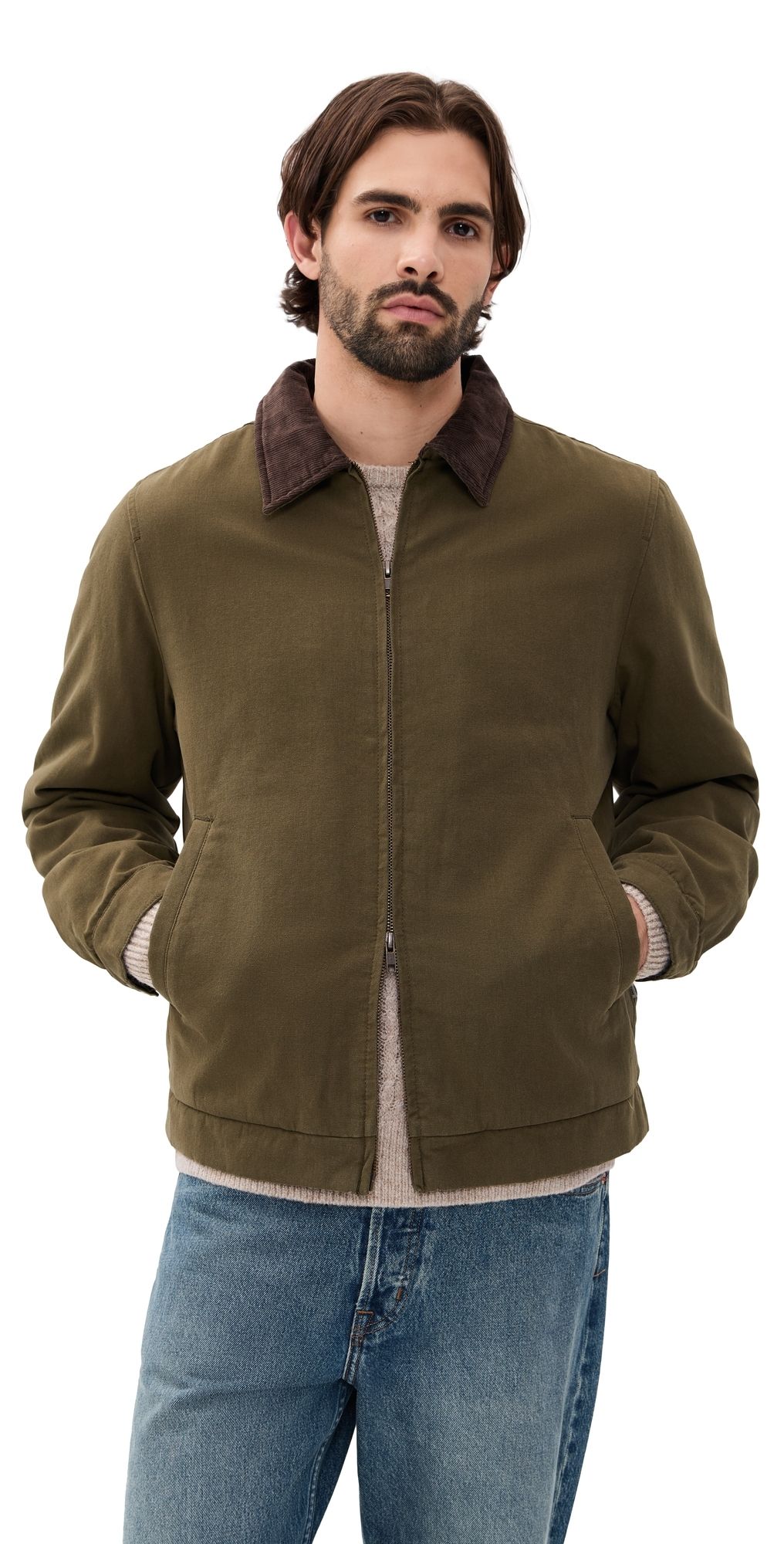 Rhythm James Jacket Olive M
