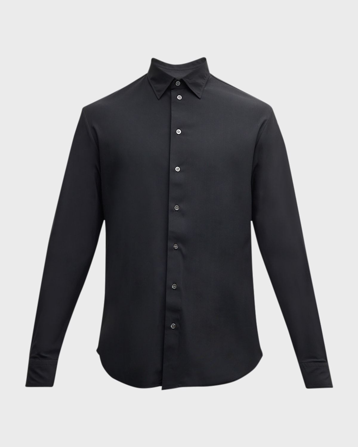 Men & apos;s Nylon-Stretch Sport Shirt