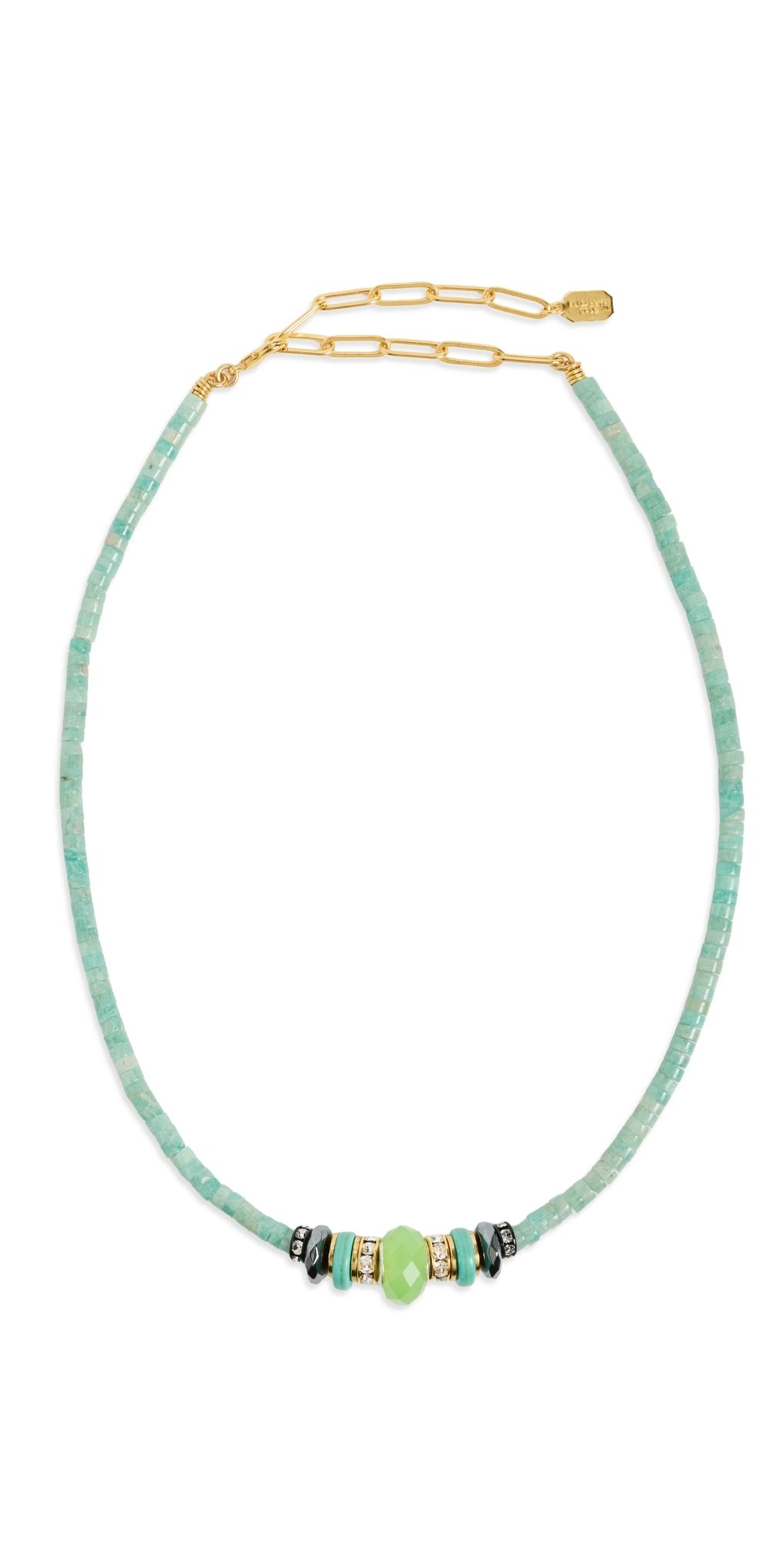 Elizabeth Cole Marnie Necklace Pacific Opal One Size