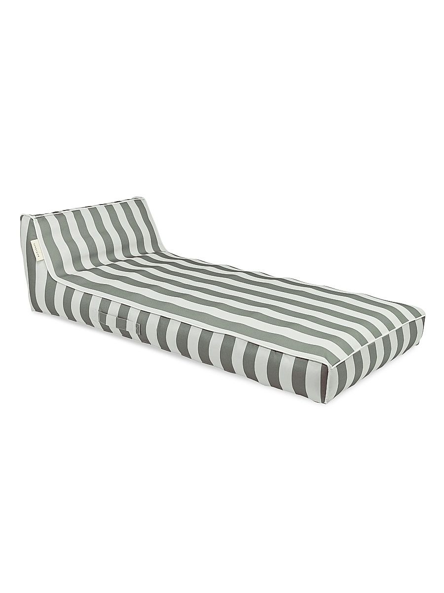 Seagrass Stripe Luxe Lie-On Lounger - Seagrass Stripe