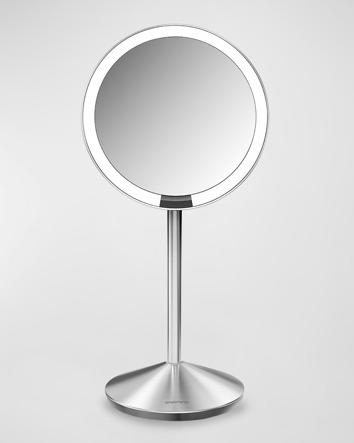 5" Sensor Mirror with Travel Case, Brushed Steel