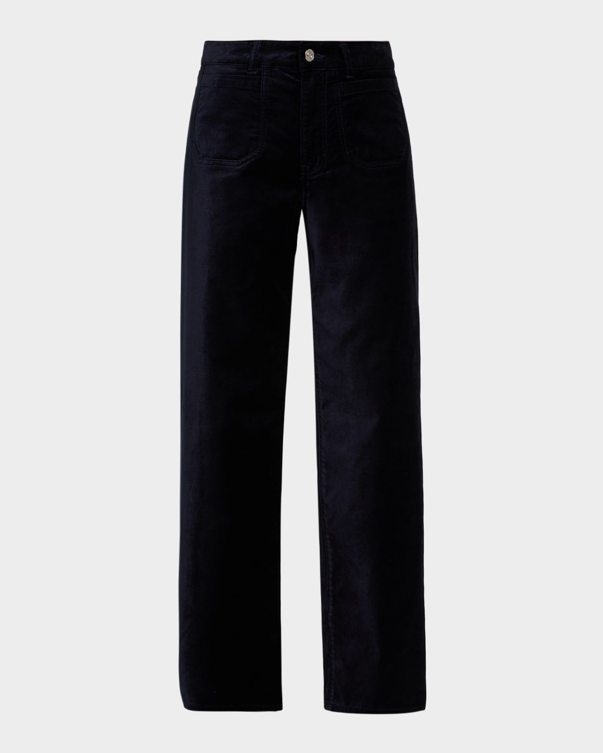 Le Slim Palazzo Velvet Jeans
