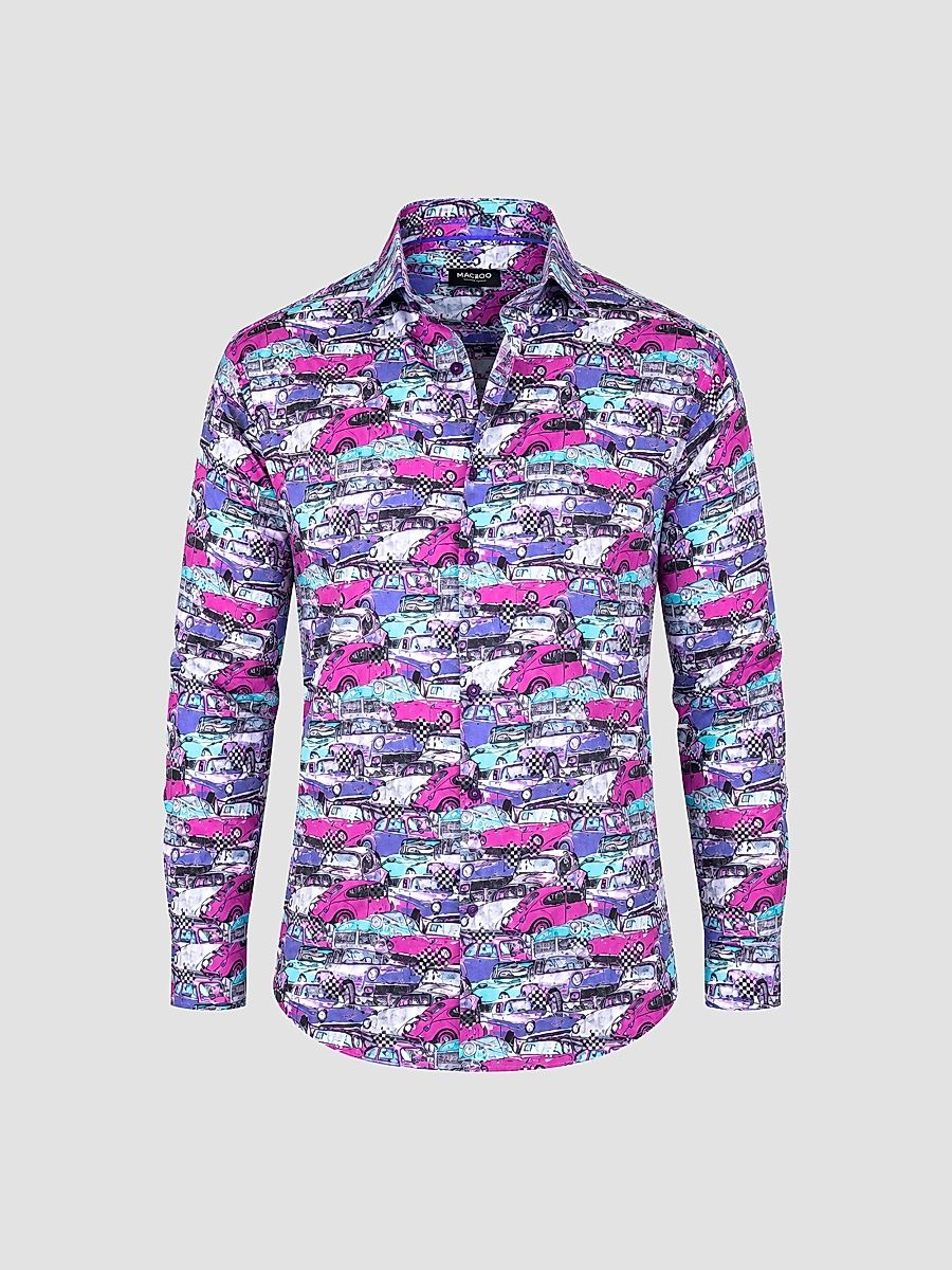 Men's Fibonacci Vin Multi Shirt - Size XXXL
