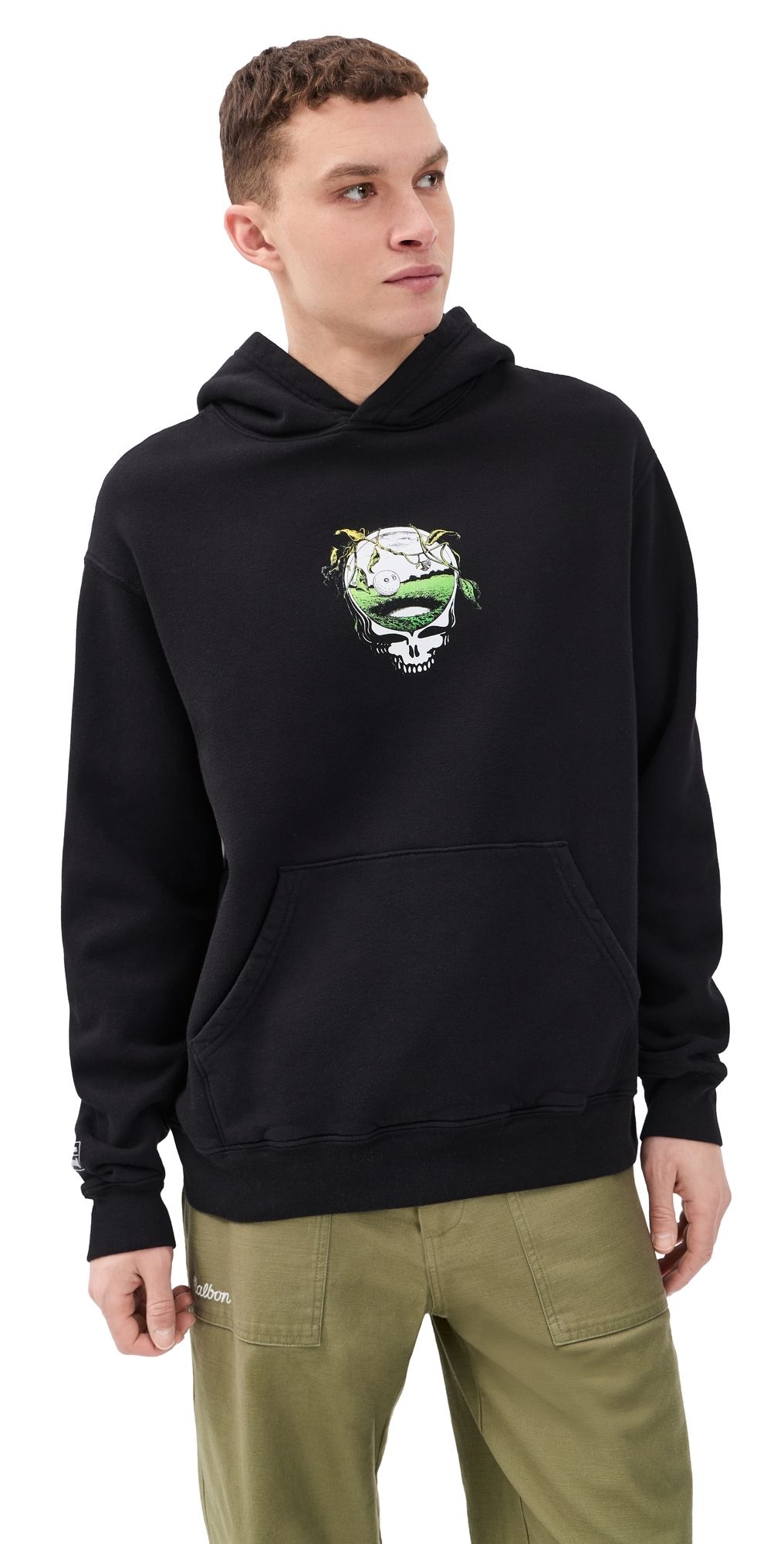 Malbon Golf Malbon x Grateful Dead Fesque Hoodie Black XL