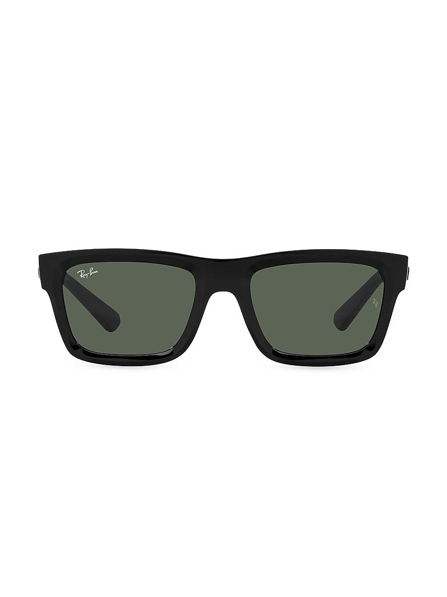 Men's RB4396 54MM Rectangular Sunglasses - Black Green
