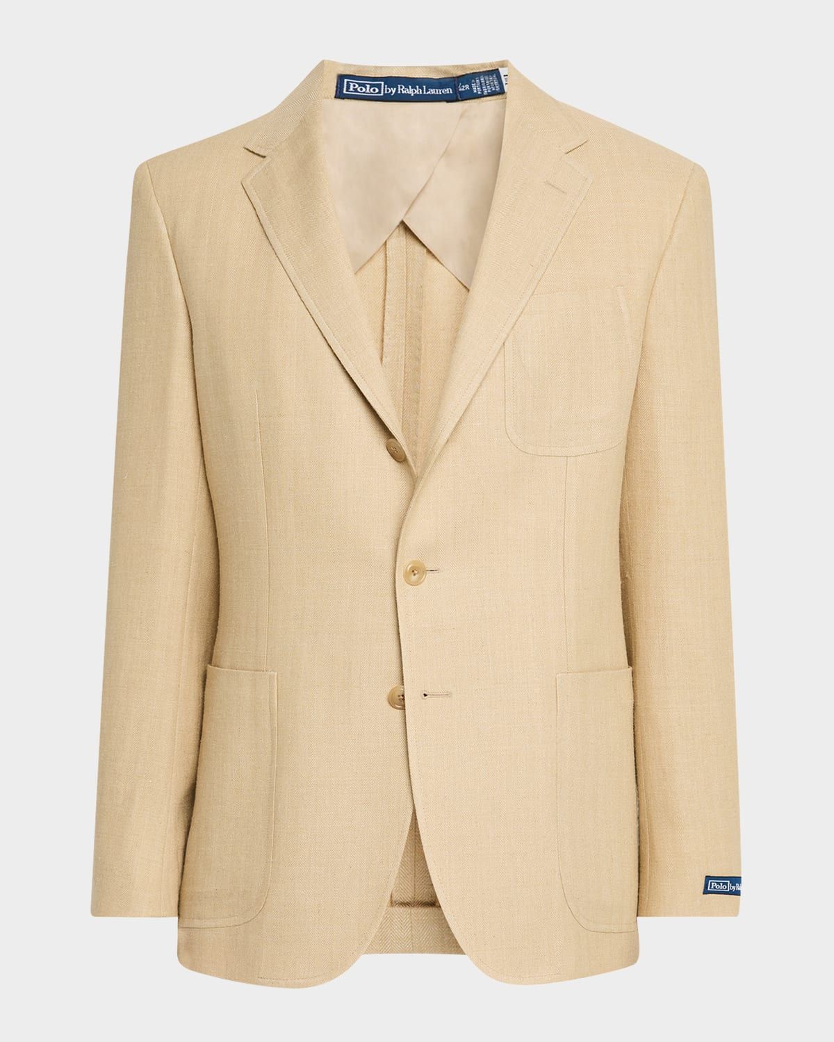 Men & apos;s Tailored Herringbone Sport Coat