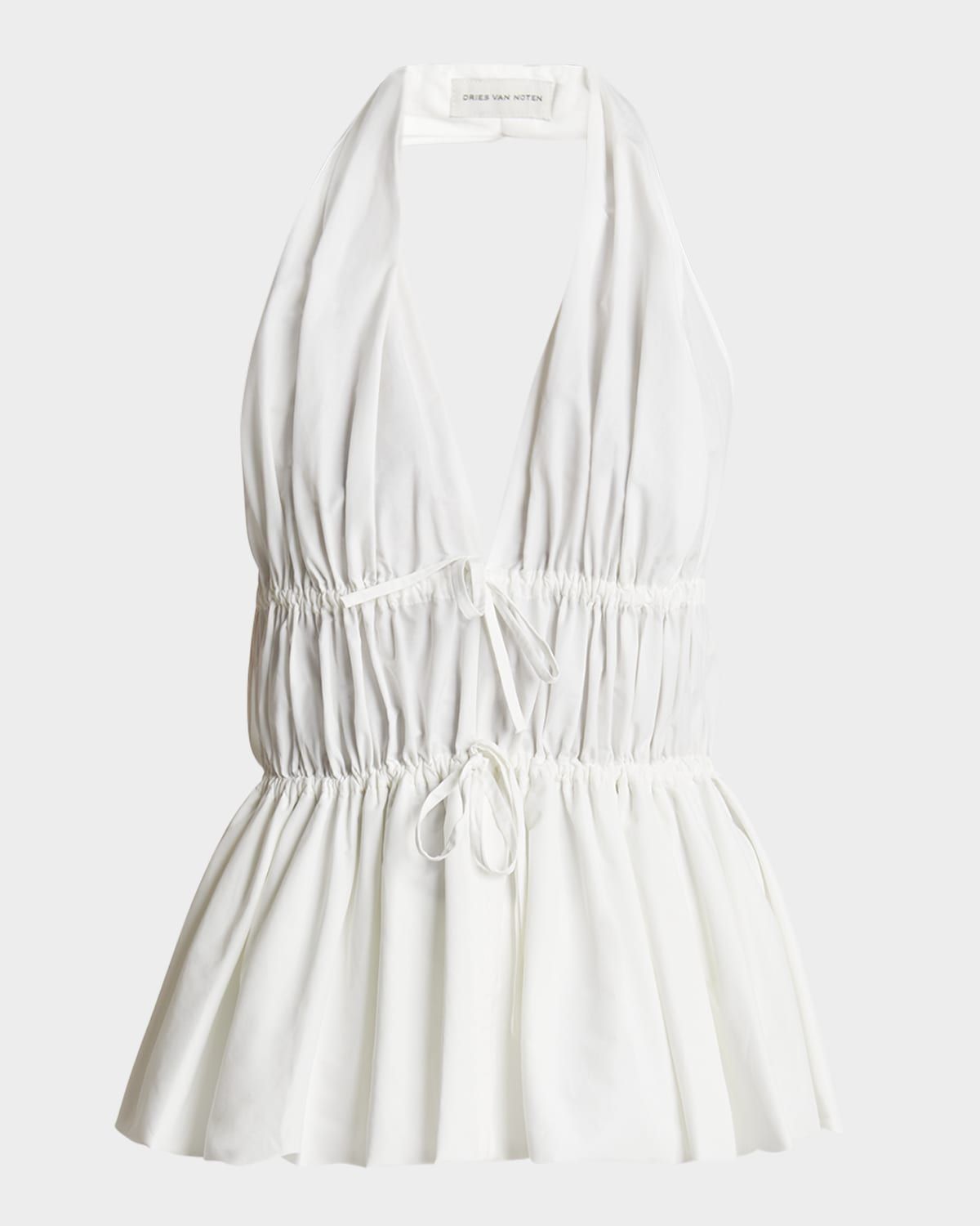 Ceana Halter Peplum Top