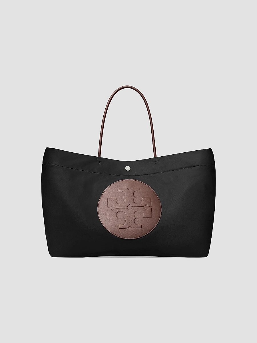 Tory Burch Women's Ella Logo Reversible Tote Bag - Black