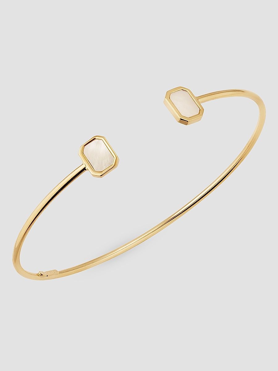 Women's 14K Yellow Gold Horizons Cuff - Gold - Size 7.5
