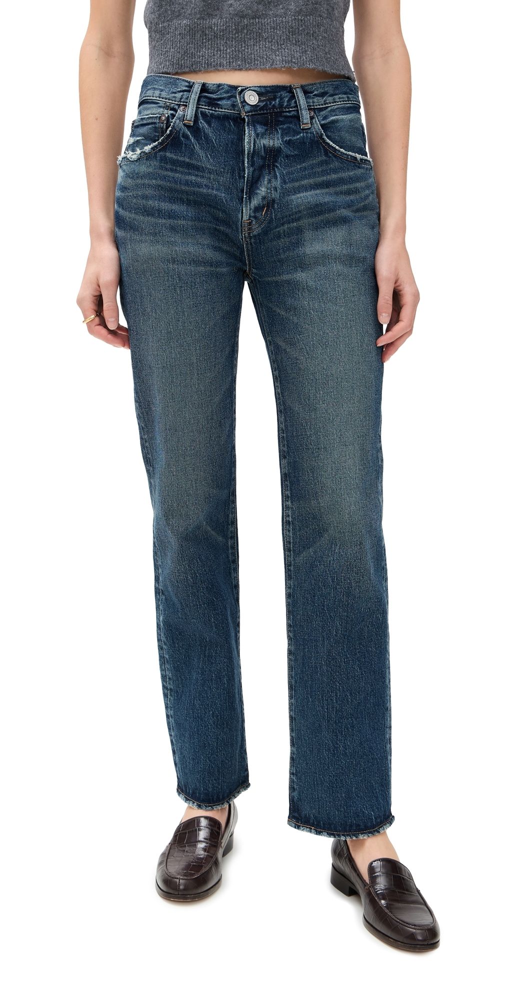 MOUSSY VINTAGE Moussy Vintage Wiley Straight Jeans Blue 25