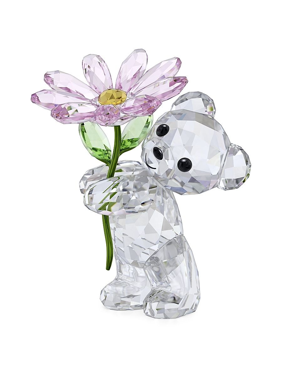 Kris Bear A Daisy For You Crystal Figurine