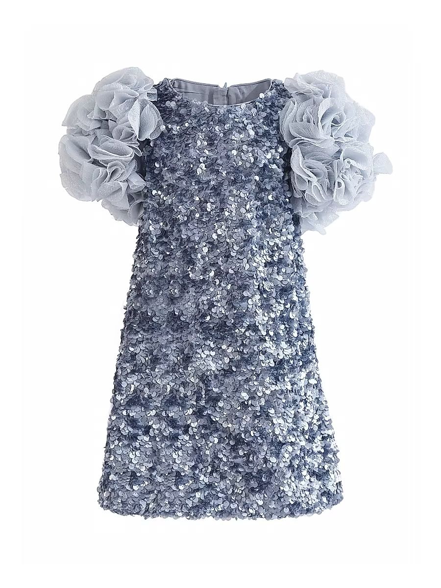 Little Girl's & Girl's Seliora Dress - Blue - Size 9