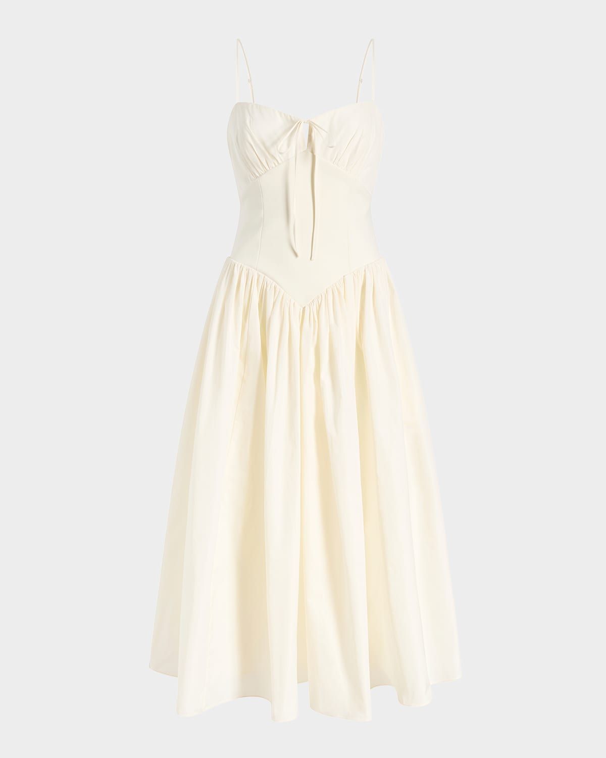 Anela Sleeveless Corset Midi Dress