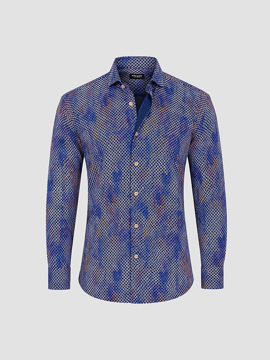 Men's Eins Marthyr Shirt - Multicolored - Size XXXXL
