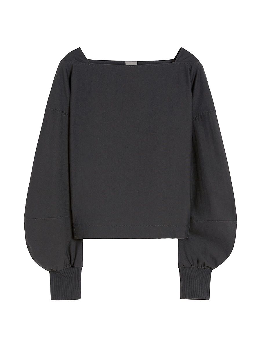 Women's Technical Jersey Blouse - Dark Grey - Size XL