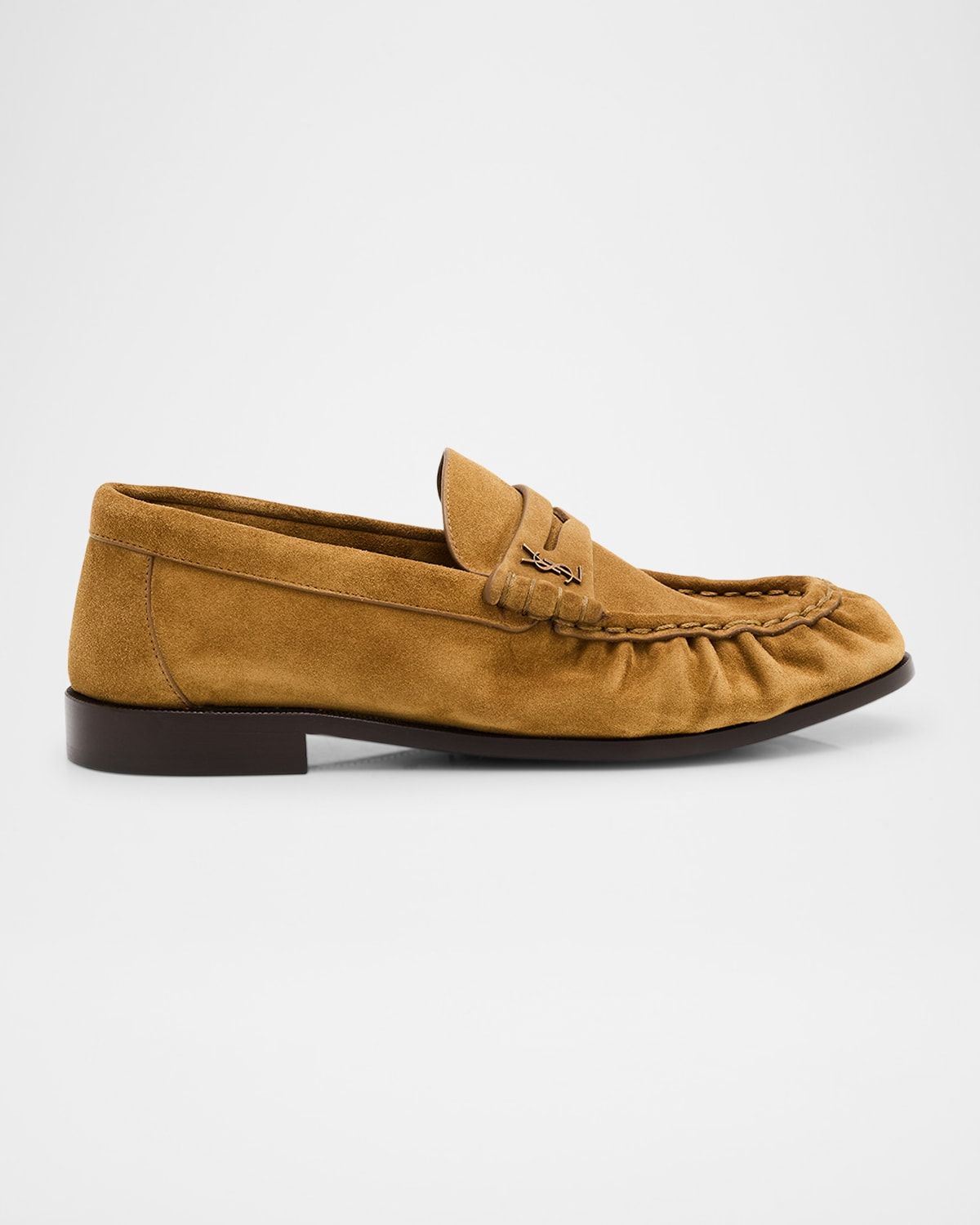 Le Suede YSL Penny Loafers