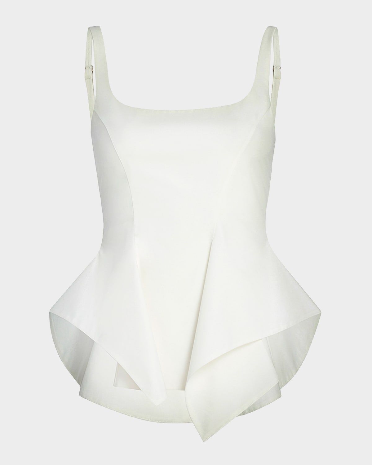 Loa Asymmetric Peplum Top