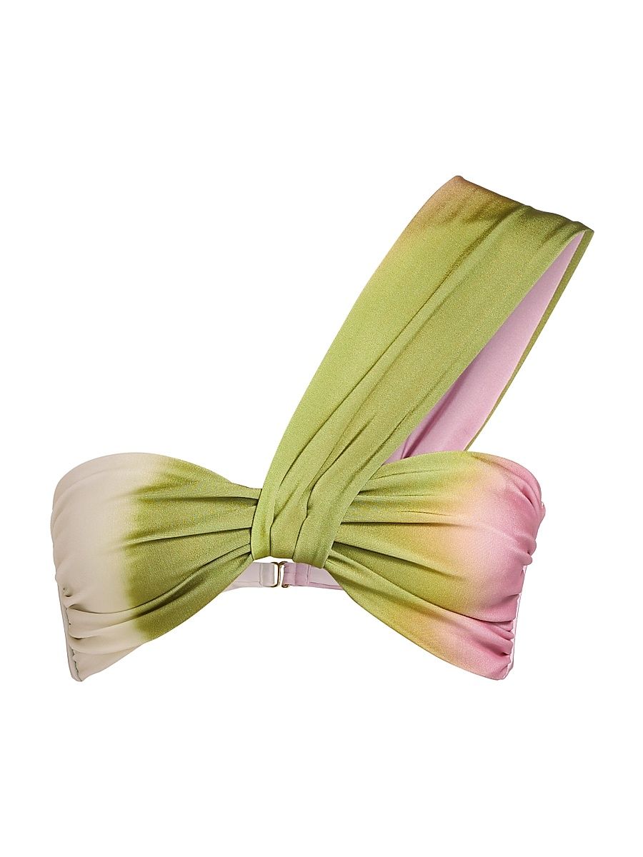 Women's Maple One-Shoulder Bikini Top - Blushing - Size Large