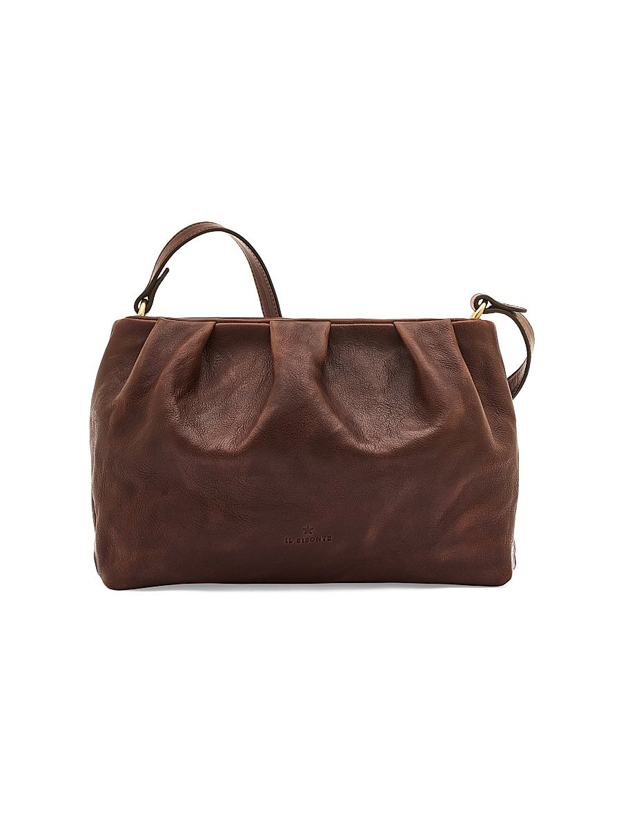 Women's Accademia Leather Crossbody Bag - Caffe
