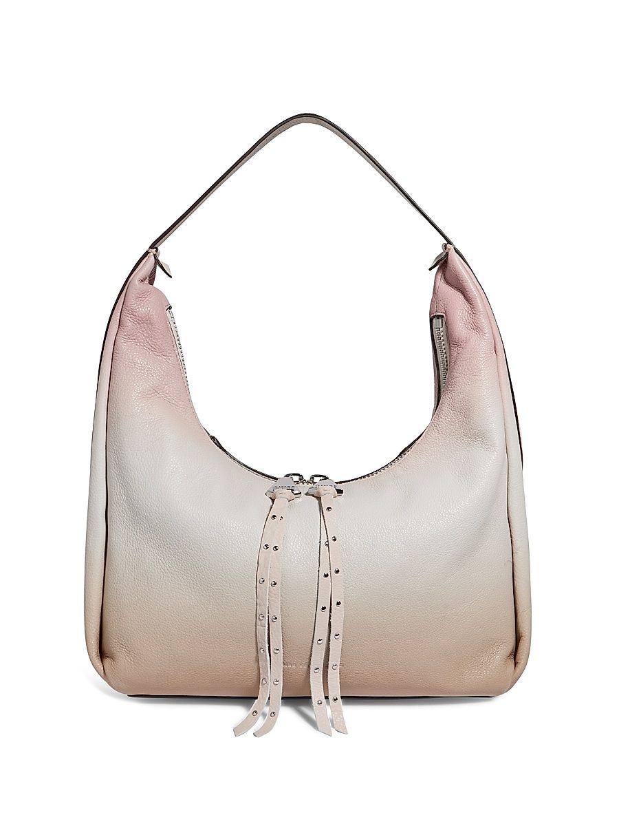 Women's Hamilton Leather Hobo Bag - Peaceful Ombre