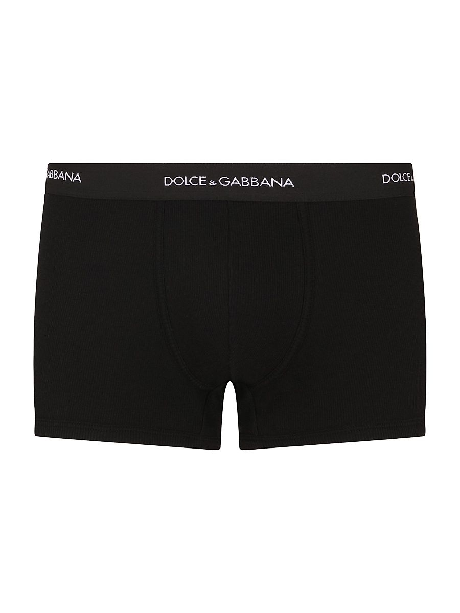 Men's Logo Boxer Briefs - Black - Size XL