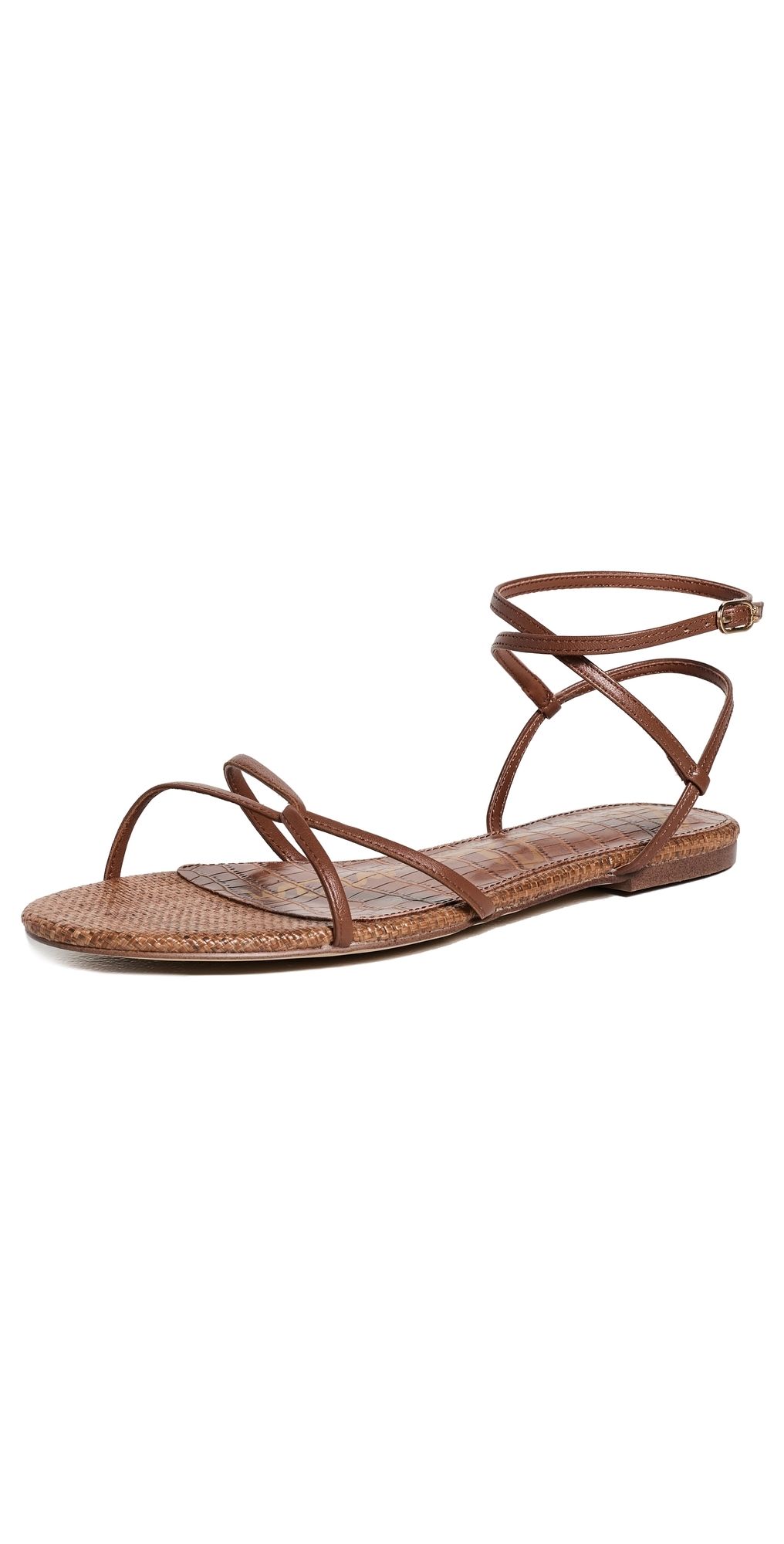 Sam Edelman Ellina Sandals Rich Cognac 5.5