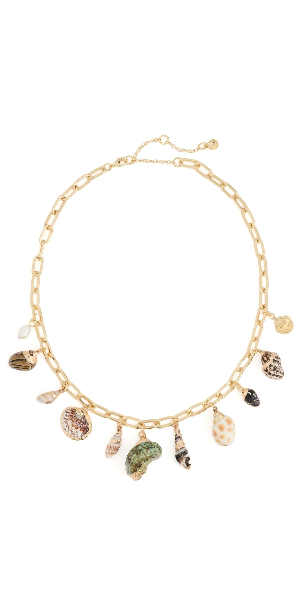 BaubleBar All At Sea Charm Necklace Multi One Size