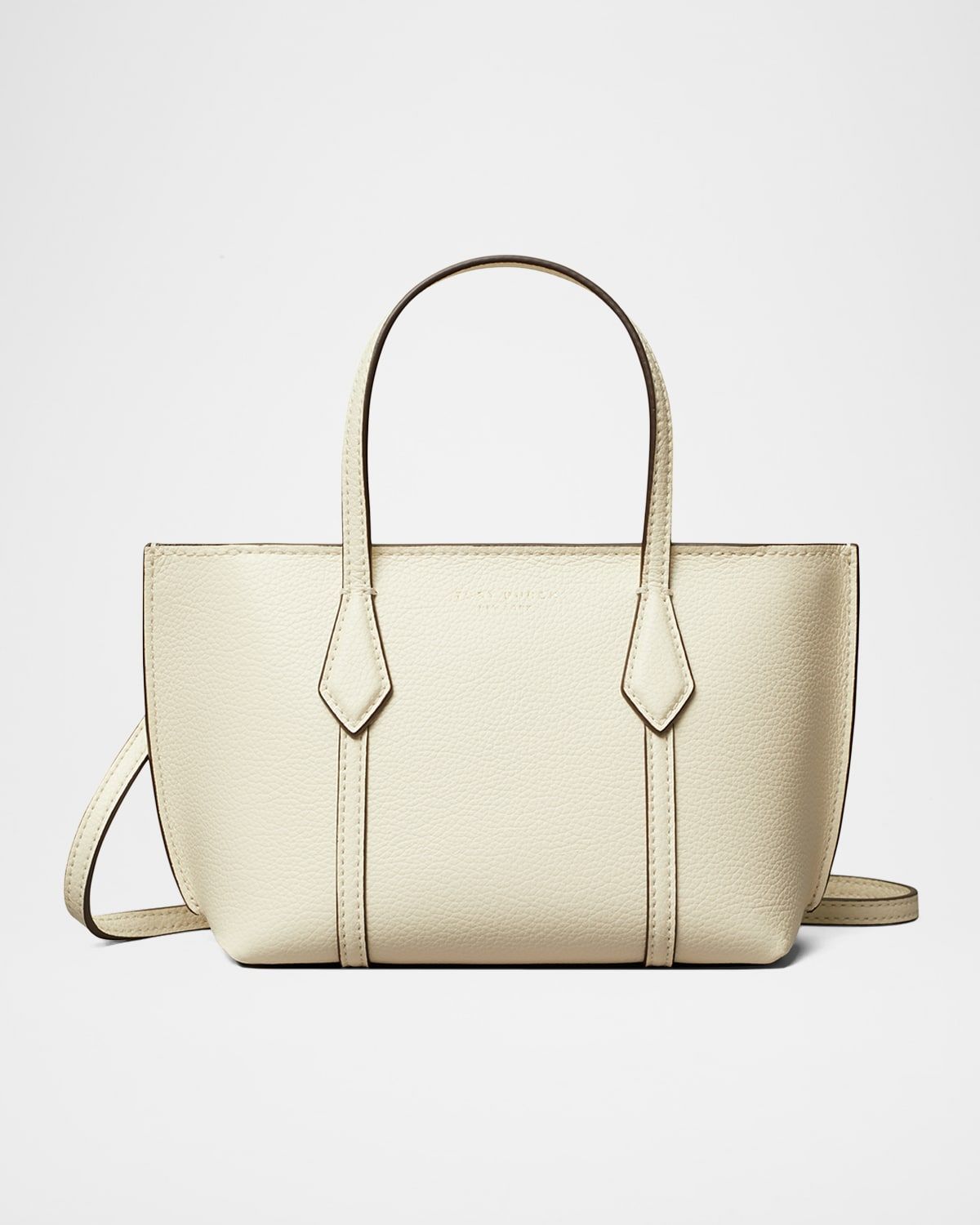 Perry Mini Leather Crossbody Tote Bag