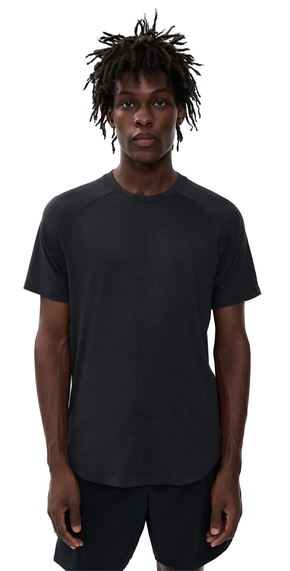 Rhone Atmosphere Tee True Black Heather XL