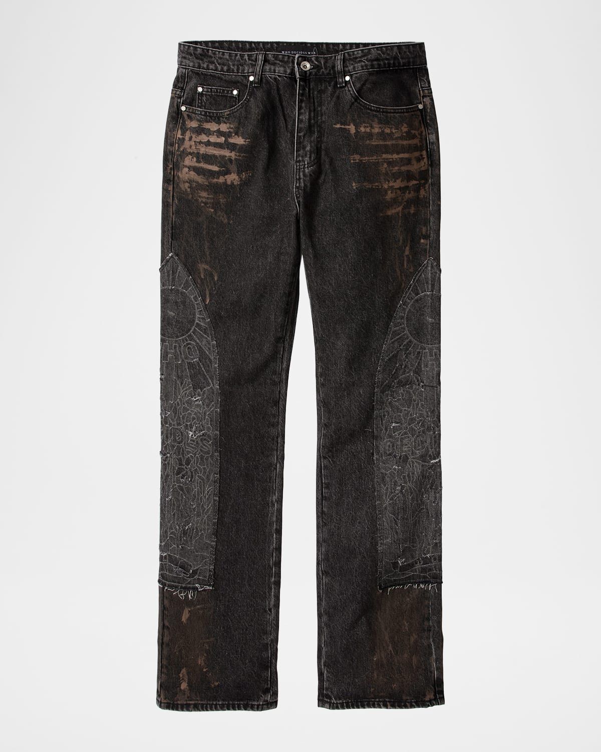 Men & apos;s Mechanic Denim Slim-Straight Leg Jeans