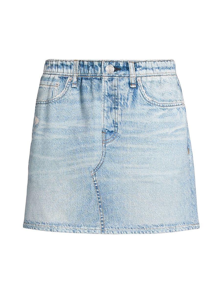 Women's The Miramar Terry Miniskirt - Meadowblue - Size Small