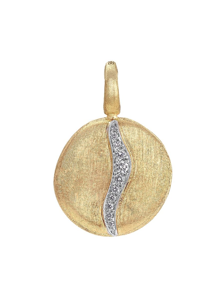 Women's Jaipur Pendants 18K Gold & Diamond Pendant - Yellow Gold