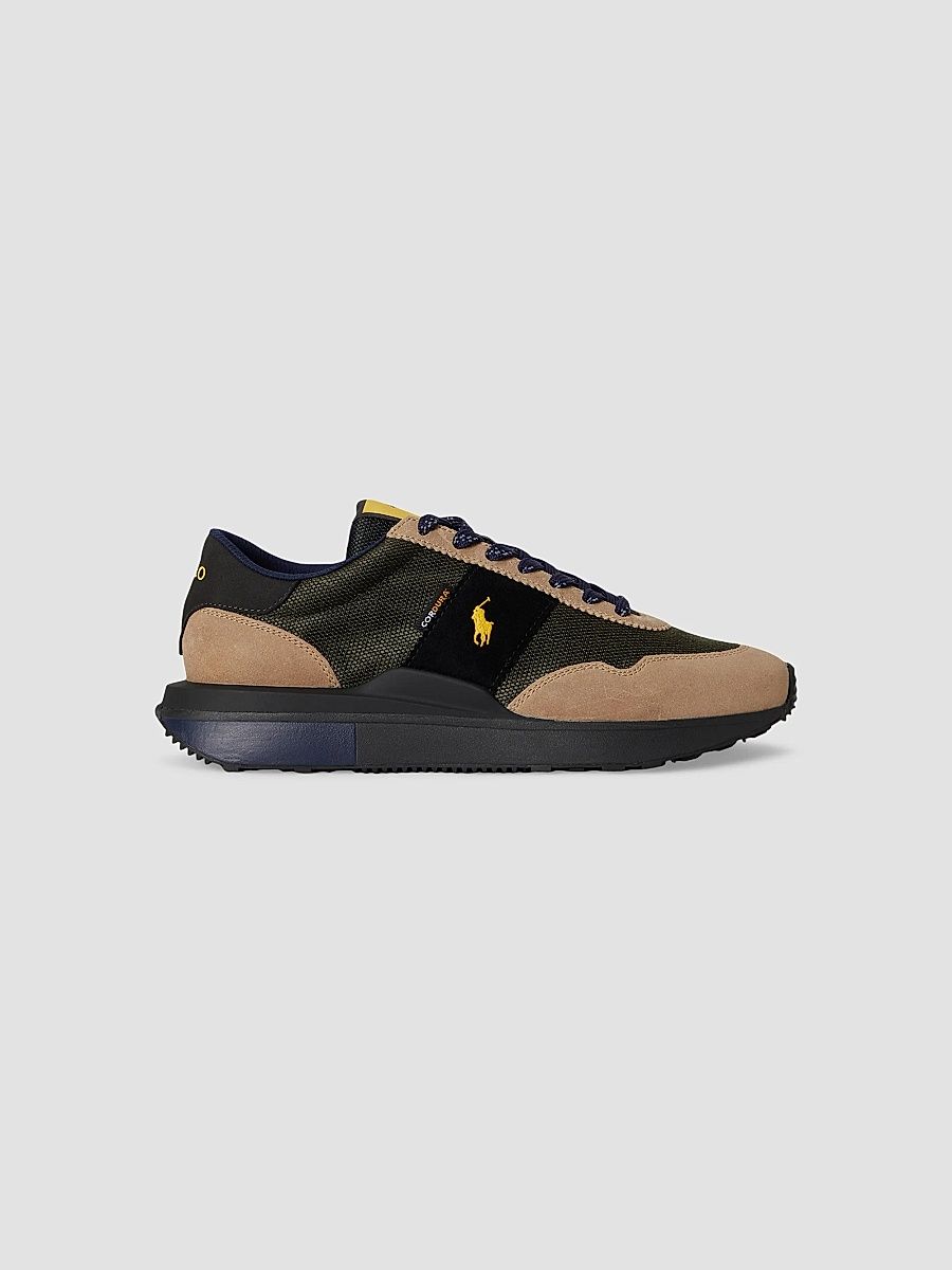 Men's Maestra Suede Low-Top Sneakers - Estate Olive Multi - Size 13