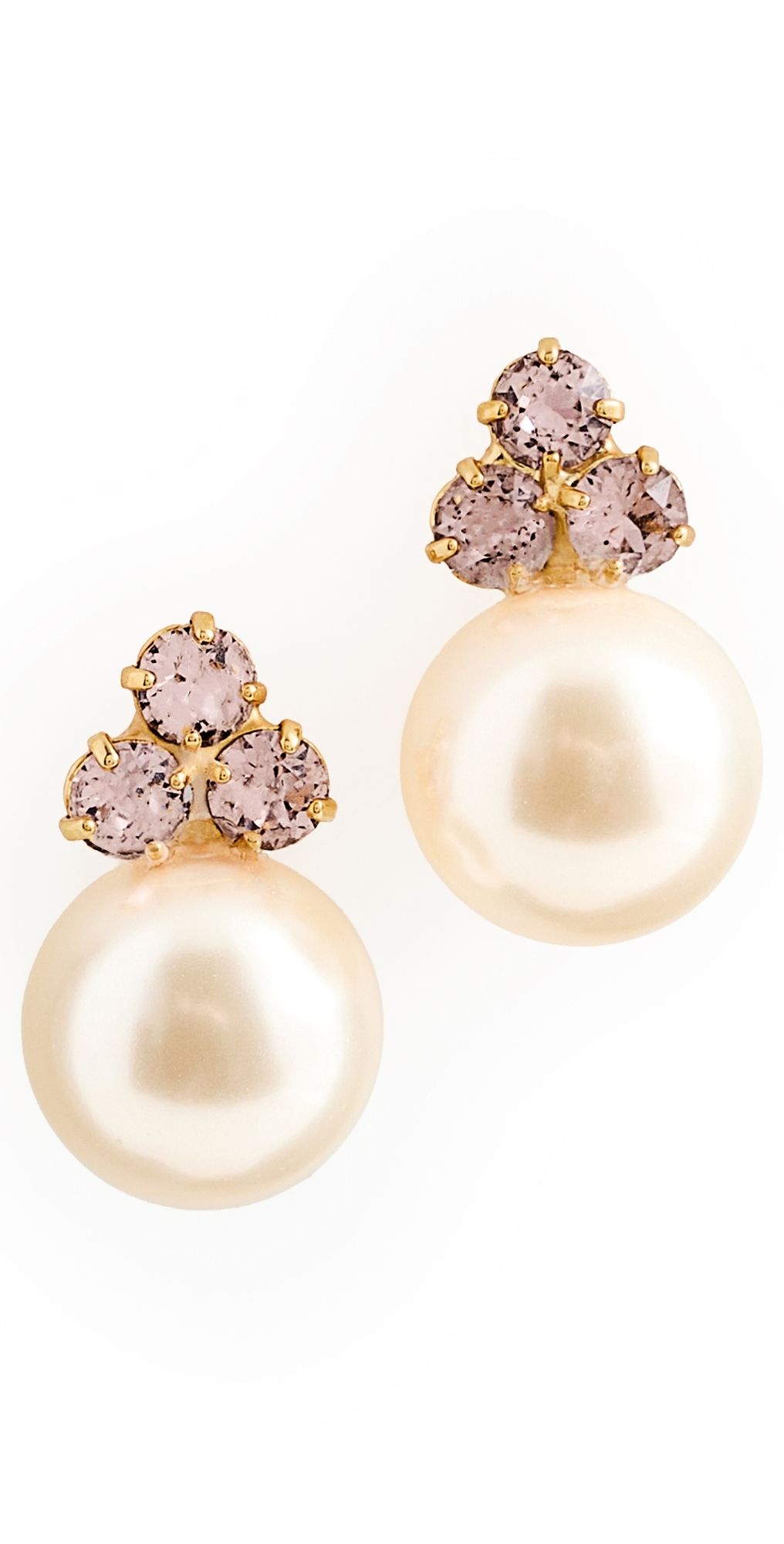 Jennifer Behr Belen Earrings Vintage Rose One Size