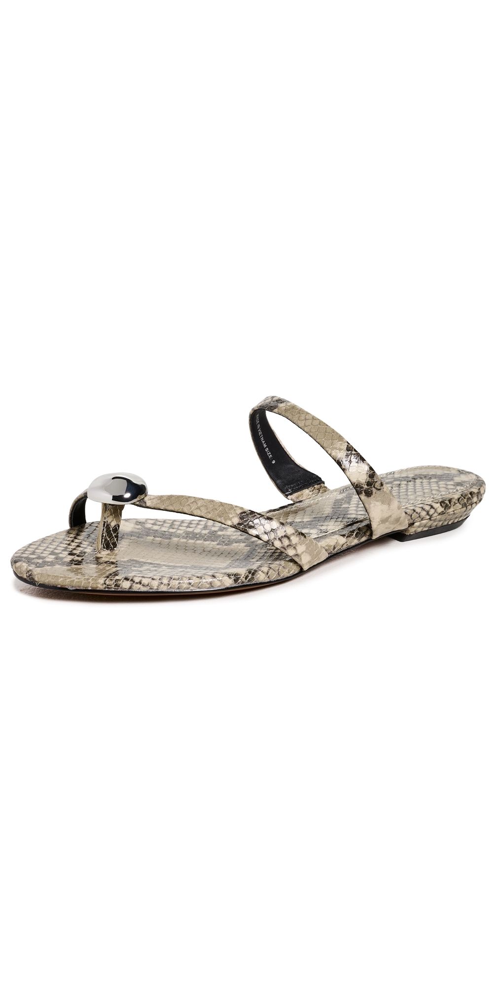 Madewell Cera Thong Sandals Vintage Khaki Multi 7