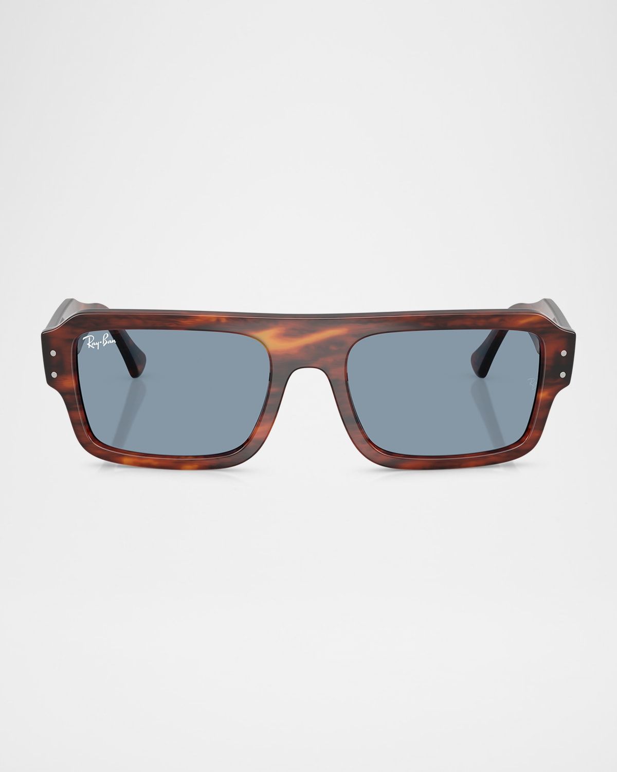 RB4454 Havana Rectangular Sunglasses