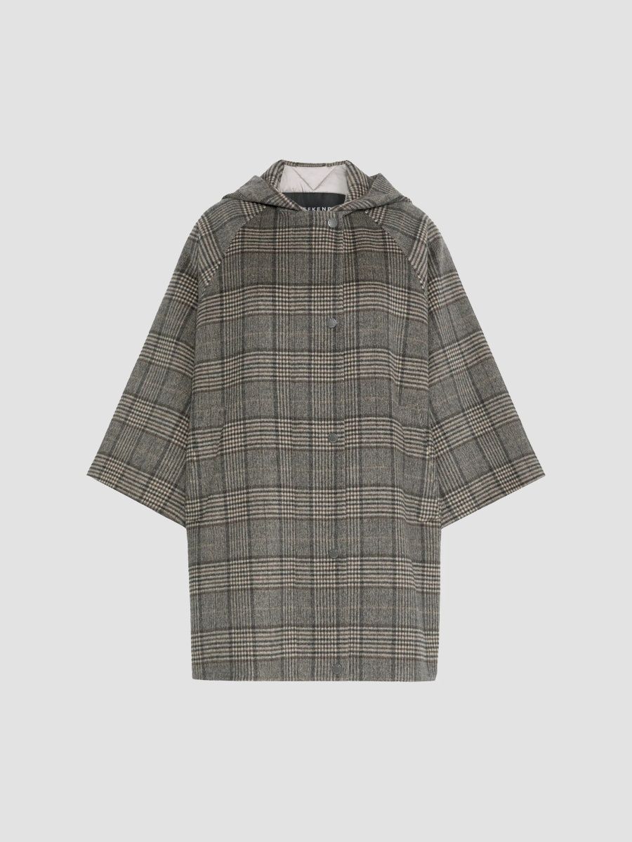 Weekend Max Mara Women's Double Wool Broadcloth Coat - Dark Grey - Size 12