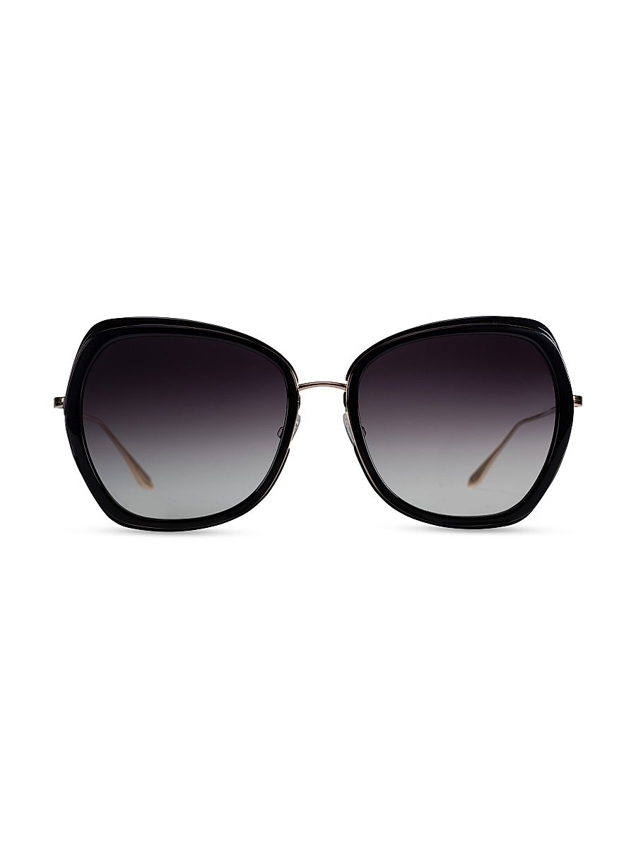 Women's Magdalena 59MM Butterfly Sunglasses - Black