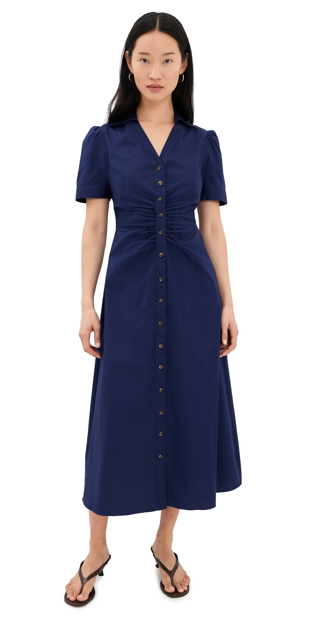 Shoshanna Barnet Dress Navy 4