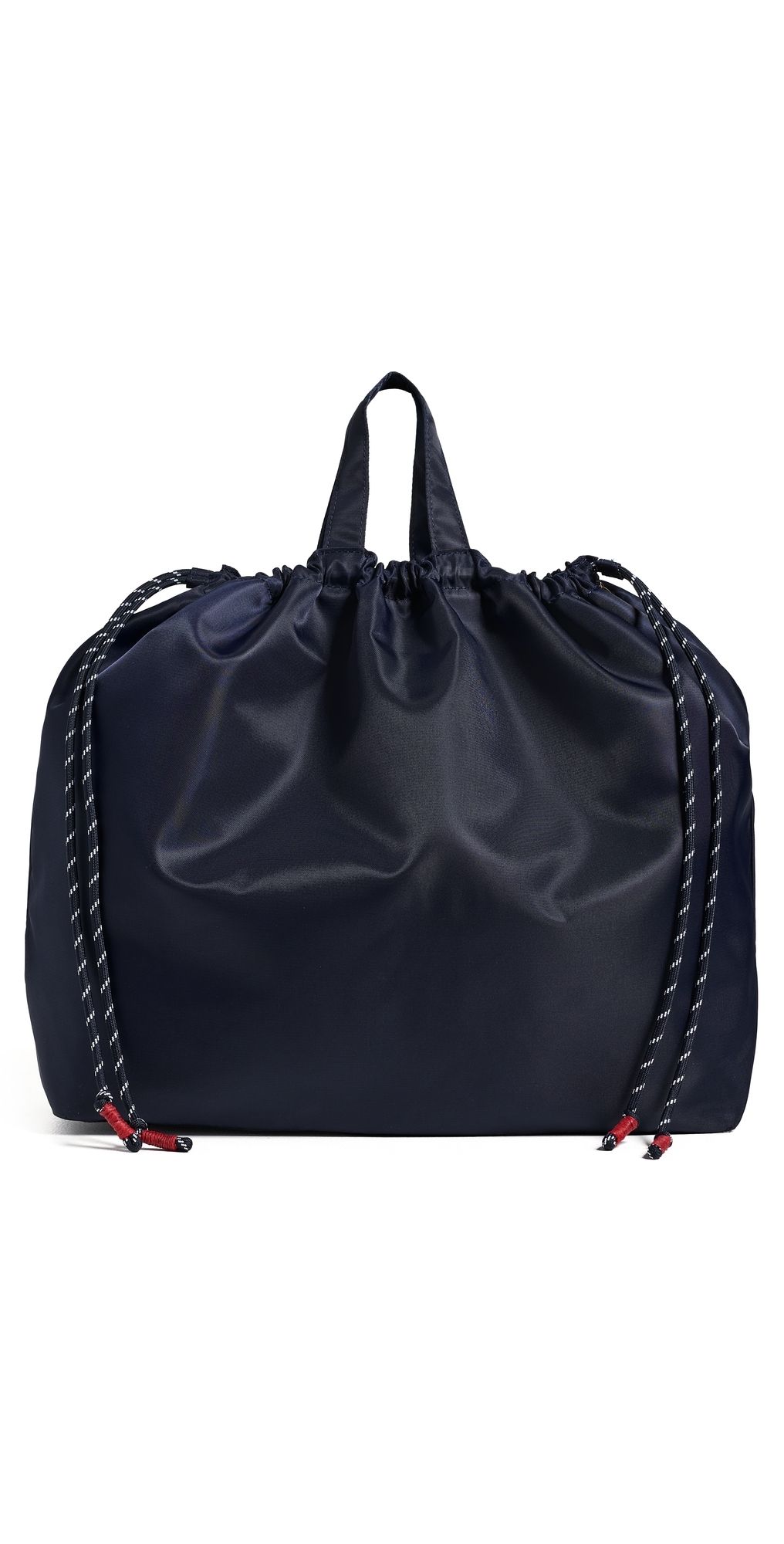 Clare V. Nylon Drawstring Tote Navy One Size