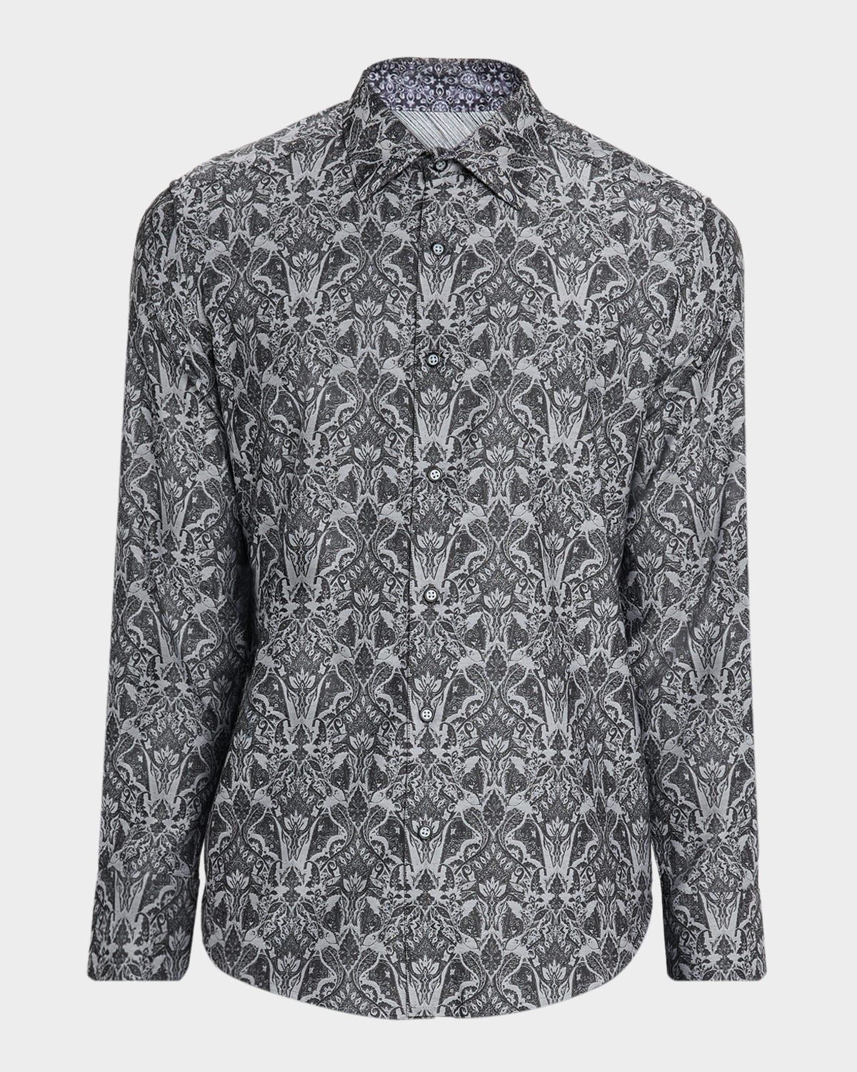 Men & apos;s Highland Damask Button-Down Shirt