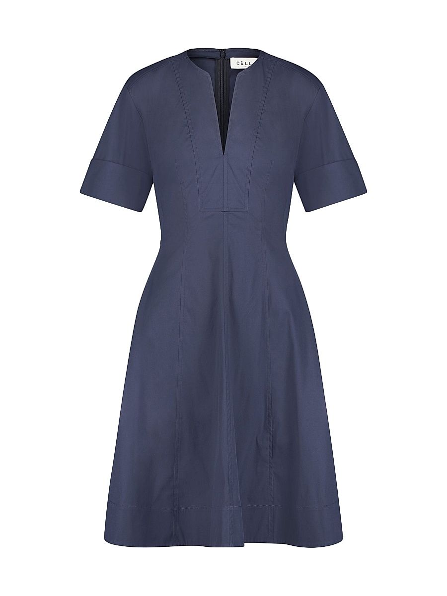 Women's Sora Flared Dress - Navy - Size 12