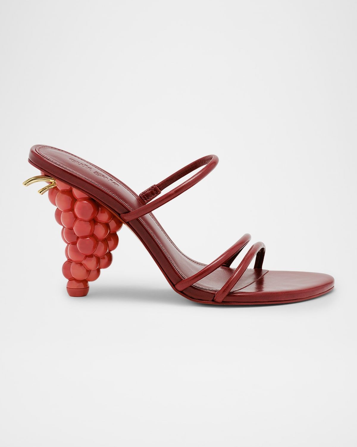 Grape Leather Sandals