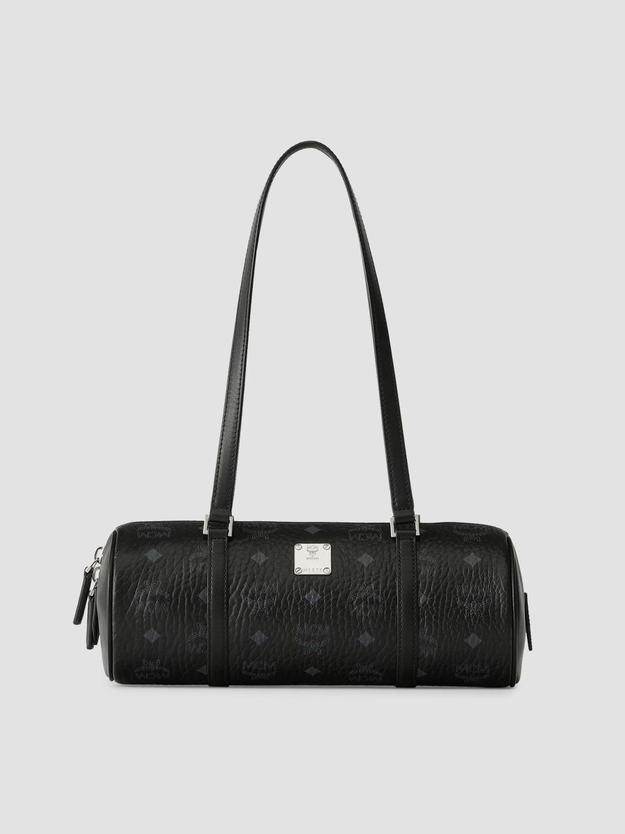 MCM Women's Aren Small East West Shoulder Bag - Black